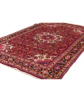 Bb Rugs Bijar 621332 Red 4'1" x 6'8" Area Rug