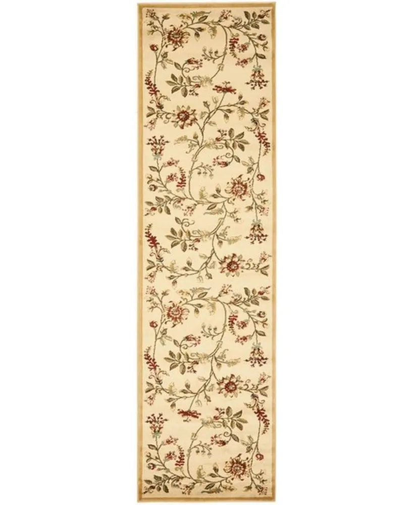 Safavieh Lyndhurst LNH552 Ivory and Multi 2'3" x 12' Runner Area Rug