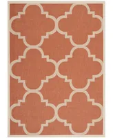 Safavieh Courtyard CY6243 Terracotta 6'7" x 9'6" Sisal Weave Outdoor Area Rug