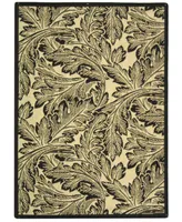 Safavieh Courtyard CY2996 Sand and Black 6'7" x 9'6" Outdoor Area Rug