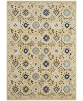 Safavieh Evoke EVK210 Gold and Ivory 4' x 6' Area Rug