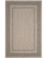 Safavieh Courtyard CY8477 Beige and 6'7" x 6'7" Square Outdoor Area Rug