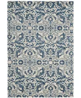 Safavieh Evoke EVK238 Ivory and Blue 10' x 14' Area Rug