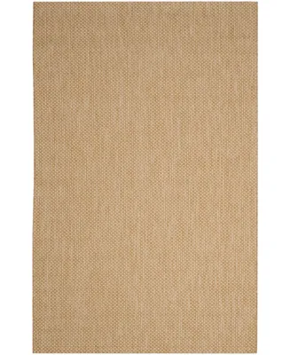 Safavieh Courtyard CY8521 Natural and 4' x 5'7" Outdoor Area Rug