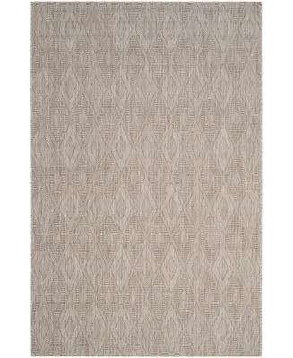 Safavieh Courtyard CY8522 Beige 4' x 5'7" Sisal Weave Outdoor Area Rug