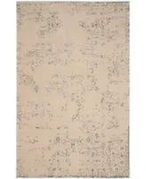 Safavieh Brilliance BRL502 Cream and Light Blue 4' x 6' Area Rug