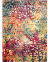 Safavieh Monaco MNC225 Pink and Multi 12' x 18' Area Rug