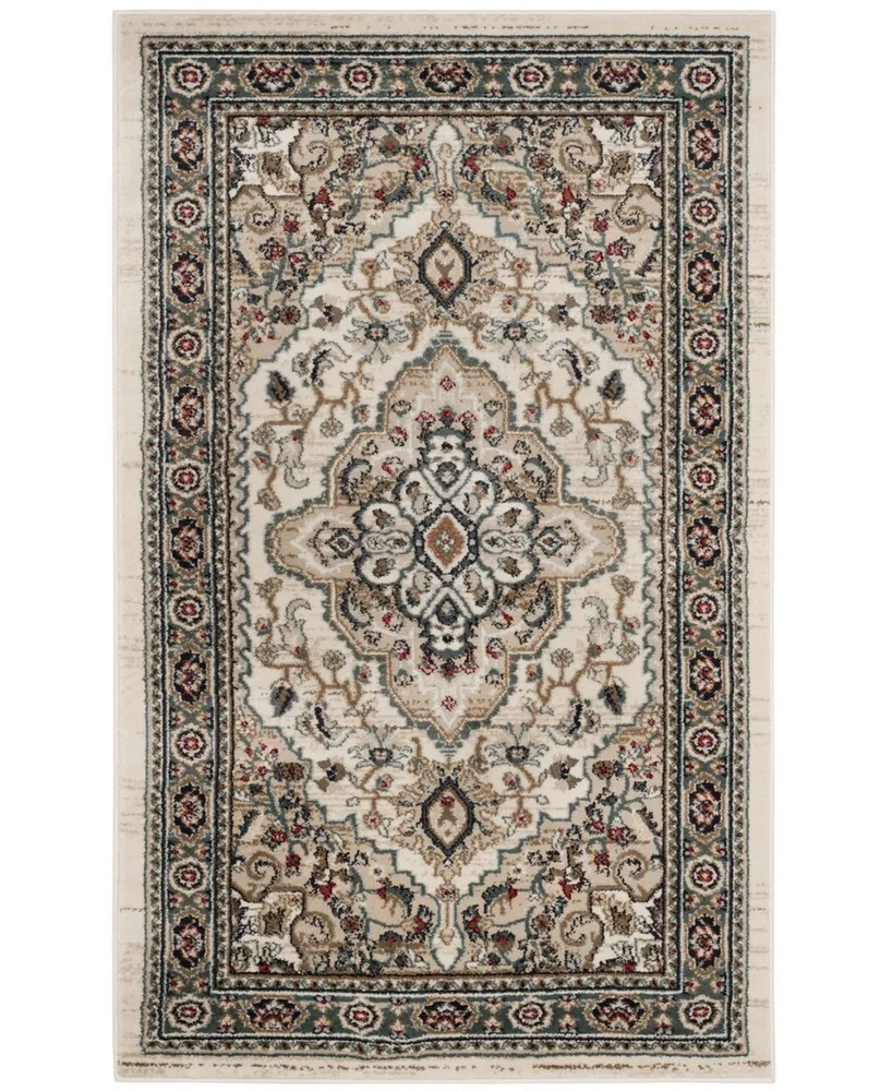 Safavieh Lyndhurst LNH338 Cream and Beige 3'3" x 5'3" Area Rug