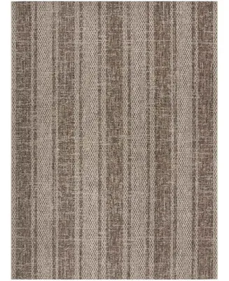 Safavieh Courtyard CY8736 Light Beige and Light Brown 8' x 11' Sisal Weave Outdoor Area Rug