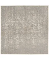 Safavieh Meadow MDW319 Ivory and Gray 6'7" x 6'7" Square Area Rug