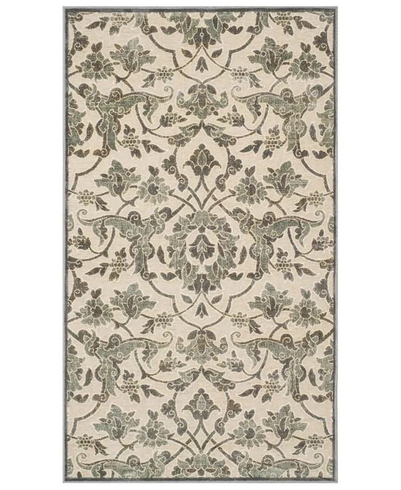 Safavieh Paradise PAR341 Cream and Slate 3'3" x 5'7" Area Rug