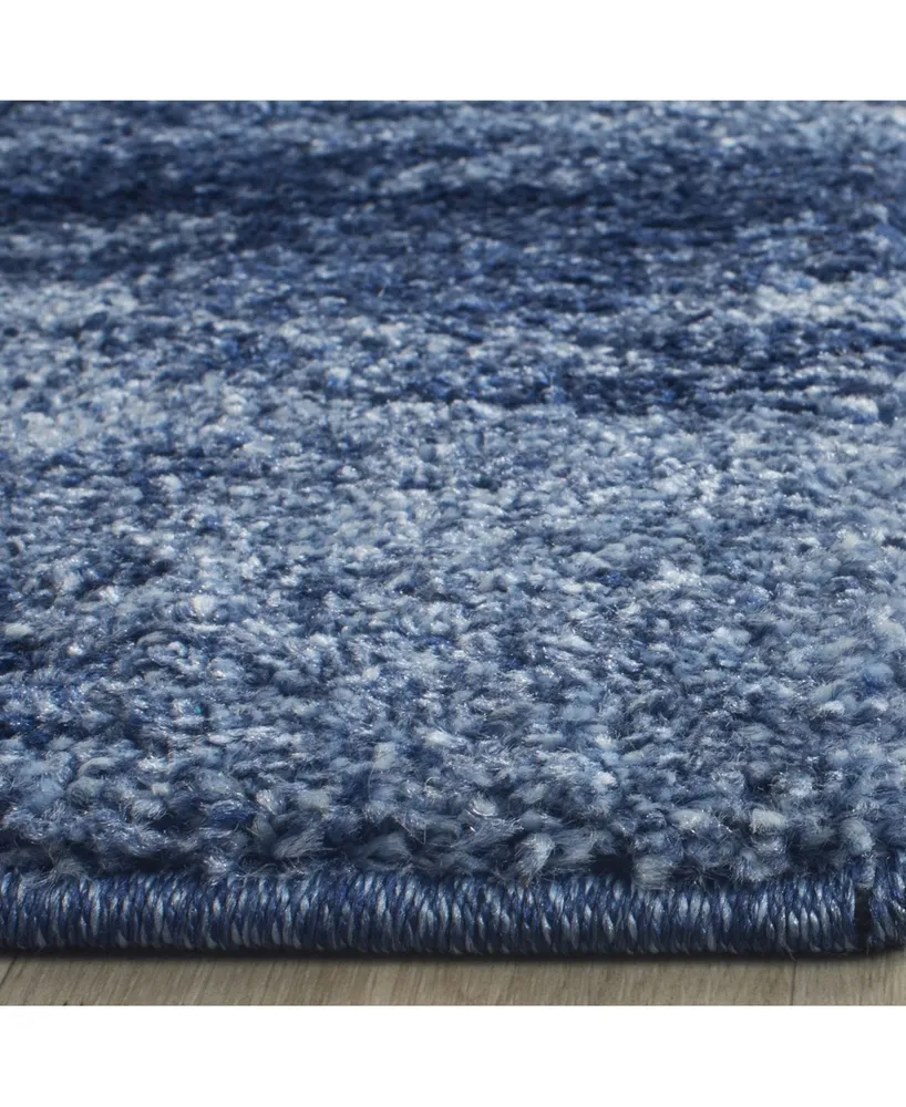 Safavieh Retro RET2891 Light Blue and Blue 2'3" x 11' Runner Area Rug