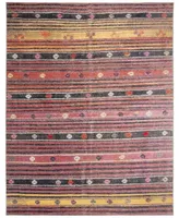 Safavieh Montage MTG217 Rust and Multi 8' x 10' Outdoor Area Rug