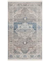 Safavieh Vintage Persian VTP447 Gray and Blue 3' x 5' Area Rug