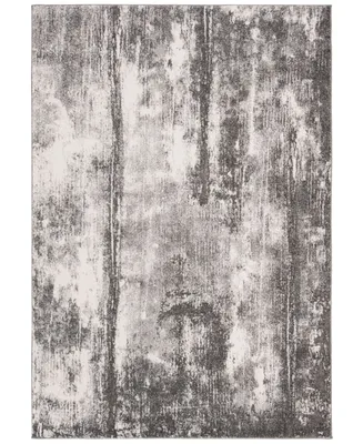 Safavieh Spirit SPR127 Dark Gray and Ivory 5'3" x 7'6" Area Rug