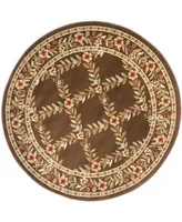 Safavieh Lyndhurst LNH557 Brown 5'3" x 5'3" Sisal Weave Round Area Rug