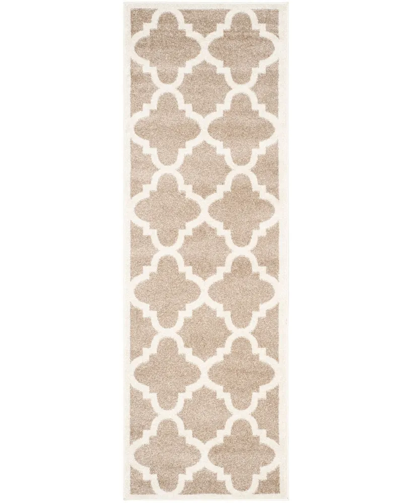 Safavieh Amherst AMT423 Wheat and Beige 2'3" x 7' Runner Area Rug