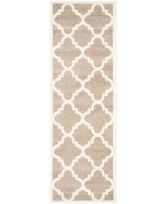 Safavieh Amherst AMT423 Wheat and Beige 2'3" x 7' Runner Area Rug