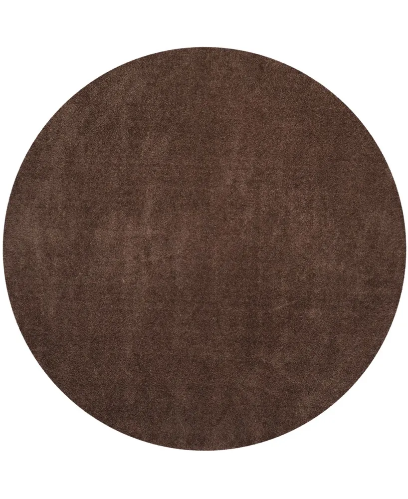 Safavieh Velvet VSG169 6'7" x 6'7" Round Area Rug