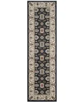 Safavieh Lyndhurst LNH332 Navy and Creme 2'3" x 8' Runner Area Rug