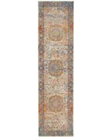 Safavieh Vintage Persian VTP435 Blue and Multi 2'2" x 8' Runner Area Rug