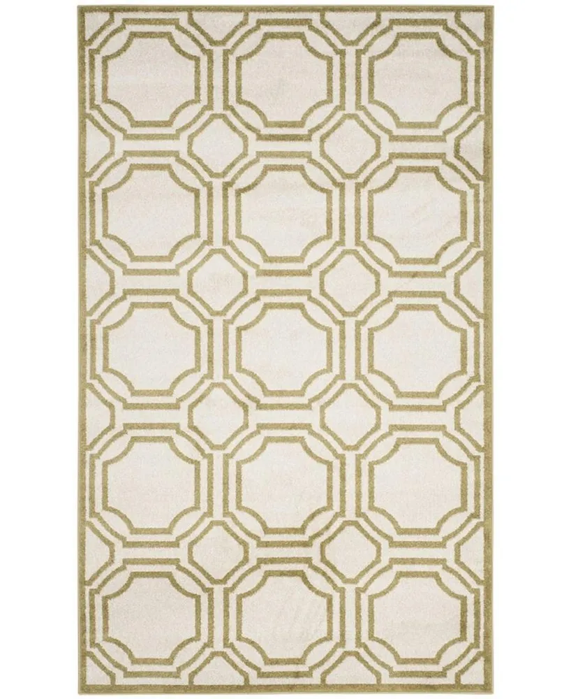 Safavieh Amherst AMT411 Ivory and Light Green 5' x 8' Area Rug