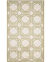 Safavieh Amherst AMT411 Ivory and Light Green 5' x 8' Area Rug