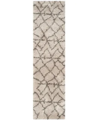 Safavieh Belize SGB482 Taupe and Grey 2'3" x 9' Runner Area Rug