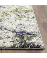 Safavieh Monaco MNC223 Gray and Multi 5'1" x 7'7" Area Rug