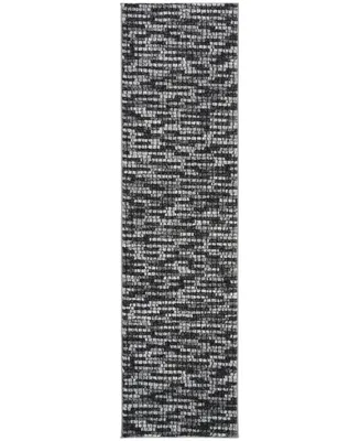 Safavieh Porcello PRL6941 Light Grey and Charcoal 2'3" x 8' Runner Area Rug