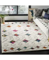 Safavieh Fiesta FSG361 Cream and Multi 6'7" x 9'2" Area Rug