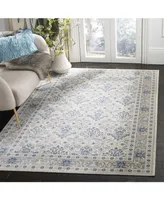 Safavieh Brentwood BNT870 Light Gray and Blue 5'3" x 7'6" Area Rug