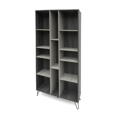 Imogen Modern Faux Wood Bookshelf