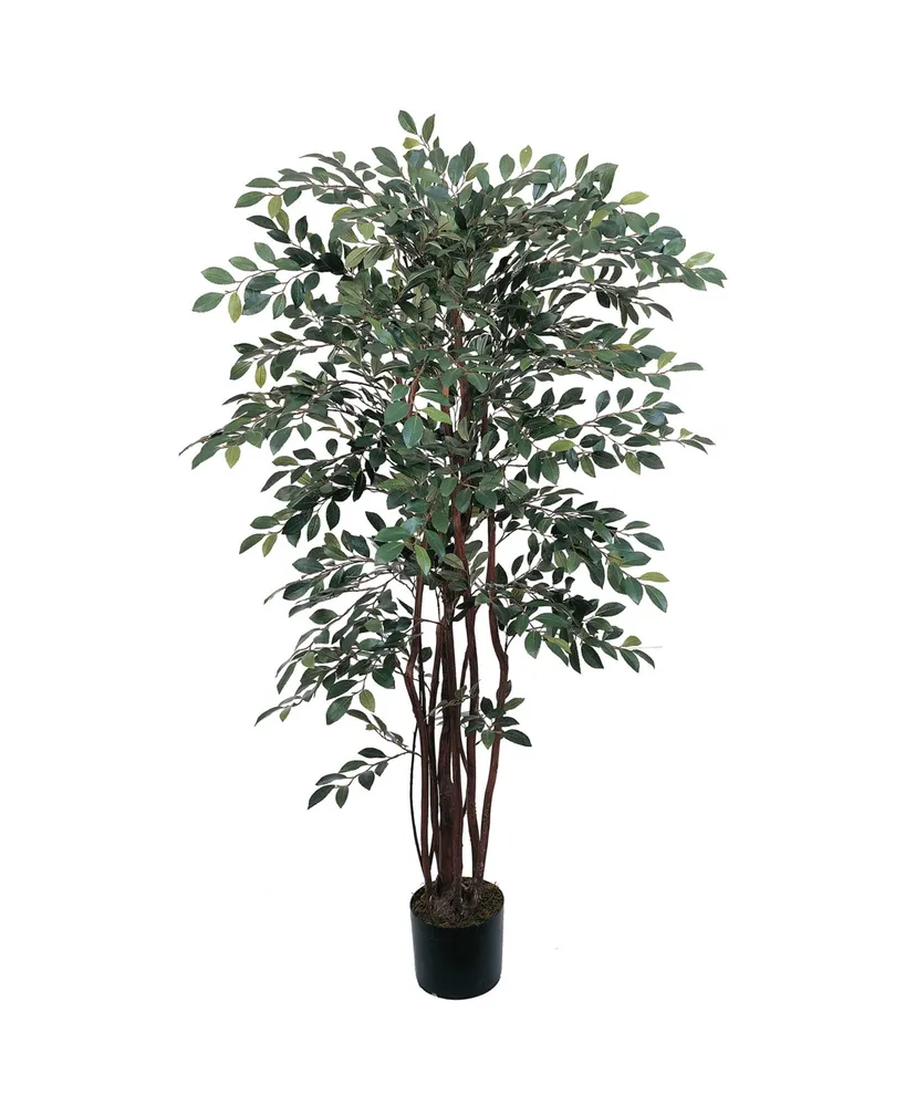 Nearly Natural 4' Ruscus Faux Silk Tree