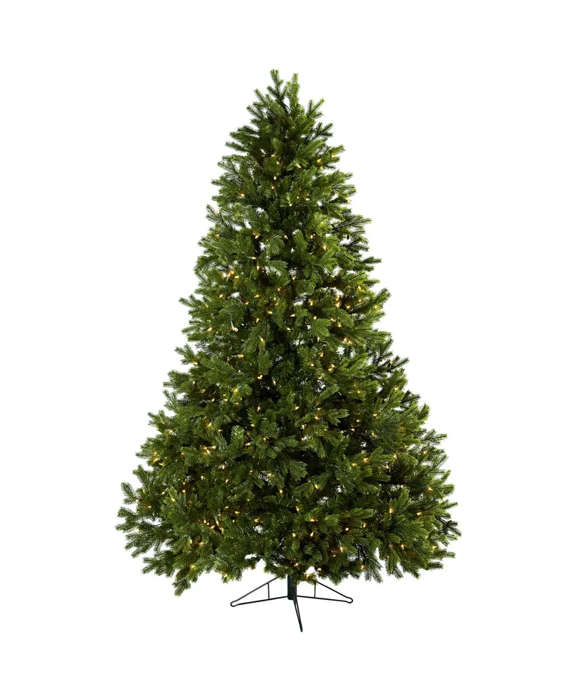 Nearly Natural 7.5' Royal Grand Christmas Tree w/Clear Lights