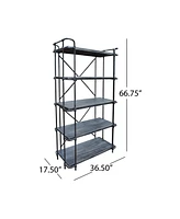 Schote Indoor 5-Tier Book Shelf