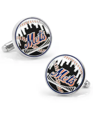 New York Mets Baseball Cufflinks
