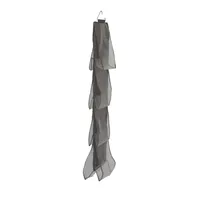 Household Essentials Gray Linen 8-Pocket Hanging Handbag Storage Organizer