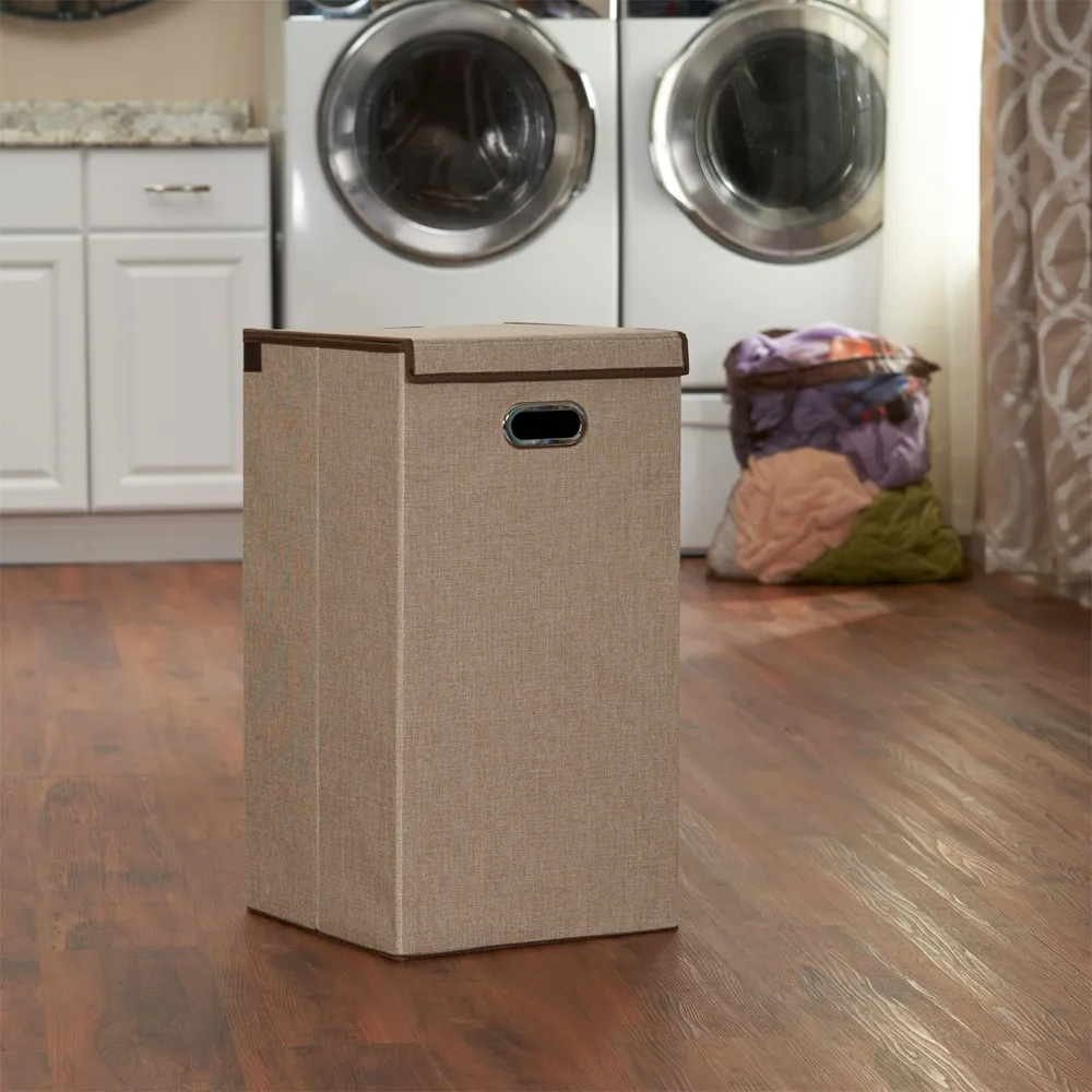 Household Essentials Collapsible Single Laundry Hamper