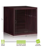 Way Basics Eco Stackable Large Storage Cube and Cubby Organizer