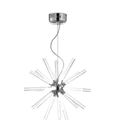 Jonathan Y Soyuz Adjustable Integrated Led Starburst Pendant