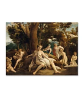 Correggio 'Leda And The Swan' Canvas Art - 32" x 24" x 2"