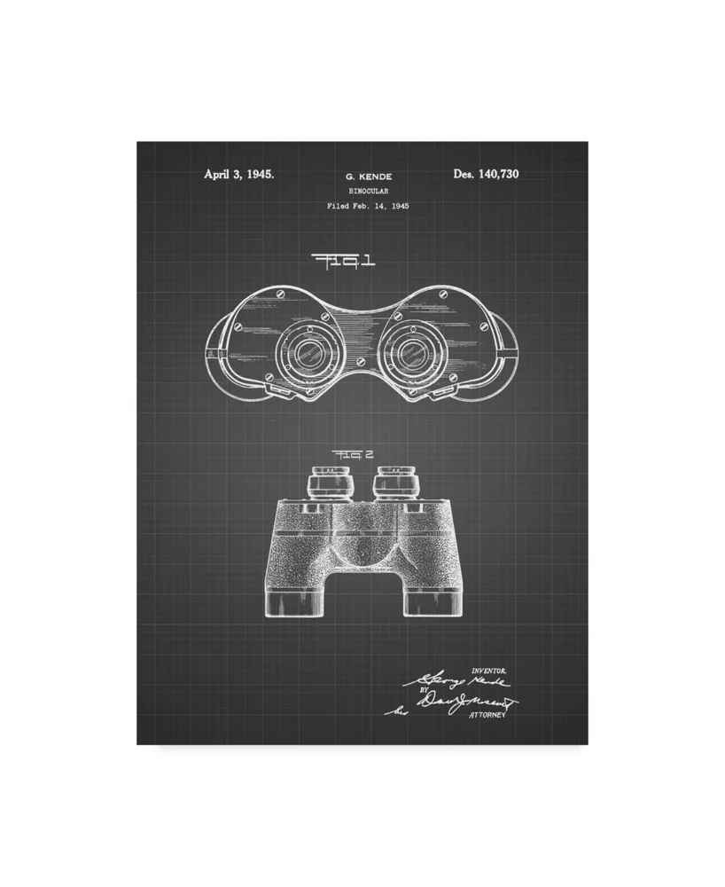 Cole Borders 'Binoculars' Canvas Art - 47" x 35" x 2"