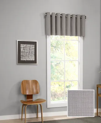 Eclipse Palisade Blackout Grommet Valance, 52" x 18"