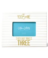 Coton Colors by Laura Johnson Stripe Frame You & Me Then Baby Makes Three