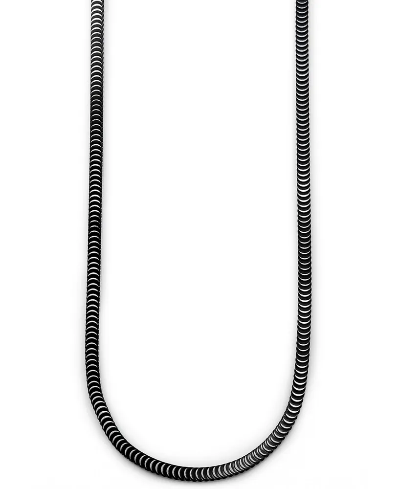 Sutton Stainless Steel Snake Chain Necklace