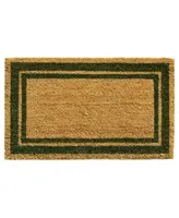 Home More Border Natural Coir Vinyl Doormats