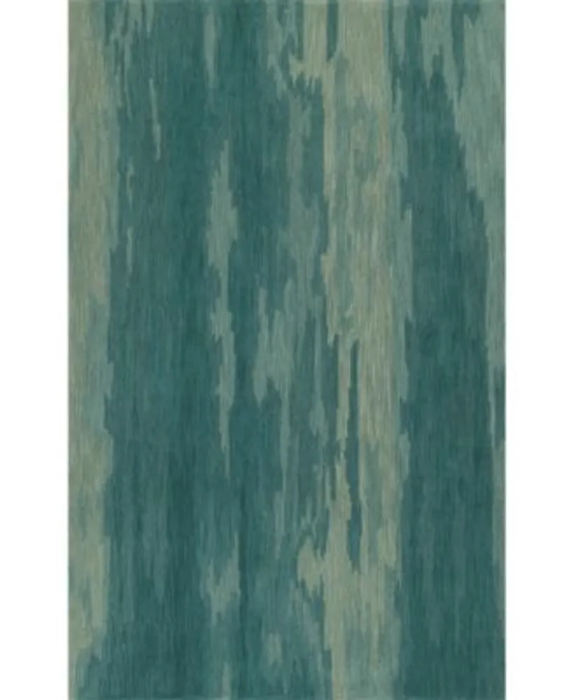 D Style Fade Fad2 Aqua Area Rug Collection