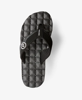 Volcom Men's Recliner Flip-Flop Sandal Extra Grippy Shoe