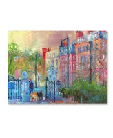 Richard Wallich 'Boston' Canvas Art - 35" x 47" x 2"